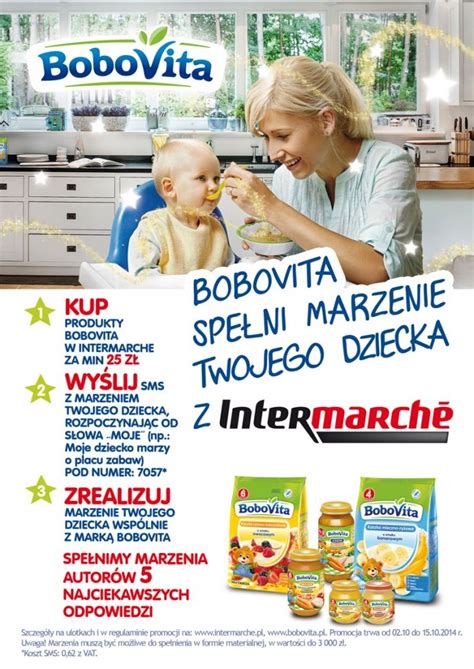 Konkurs Bobovita spełni marzenie Twojego dziecka Intermarche e