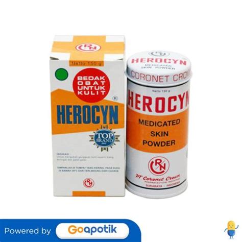 Jual Herocyn Bedak Dewasa Gram Botol Shopee Indonesia