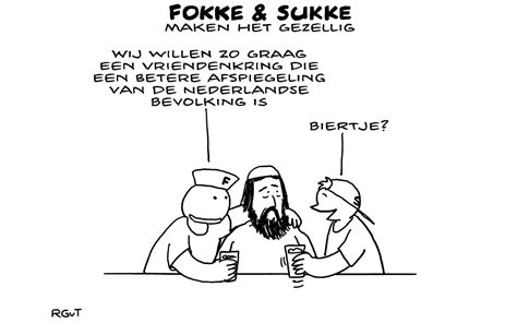 Fokke Sukke Maken Het Gezellig NRC