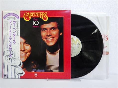 【傷や汚れあり】lp レコード 帯 3枚組 Carpenters First Ten Years カーペンターズ ファースト テン イヤーズ