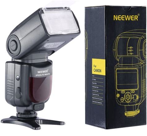LAMPA BŁYSKOWA DO CANON SPEEDLITE NW-670 NEEWER - 12701125844 ...