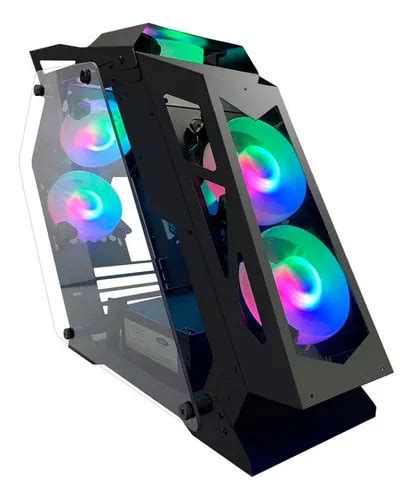 Gabinete Gamer Pixxo Gs Preto Rgb C Fans Htlk6s21a6 Parcelamento Sem