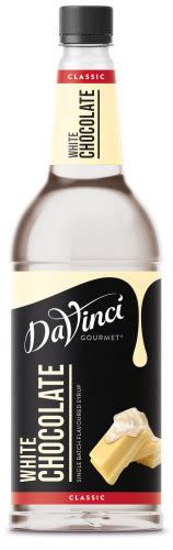 Da Vinci Gourmet Classic Wei E Schokolade Sirup L Ab