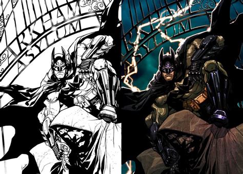 Batman Arkham Asylum Art