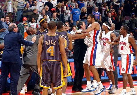 Malice At The Palace Peristiwa Kelam Dalam Sejarah NBA