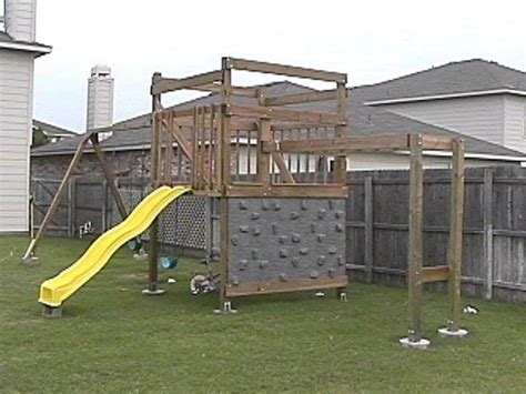 Plans for a DIY Kids Play Structure by woodwerx on Etsy