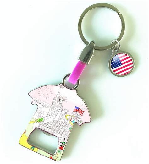 China Customized New York Souvenir Keyring Manufacturers and Suppliers ...