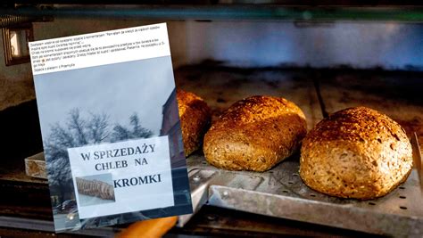 Piekarnia w Przemyślu sprzedaje chleb na kromki Klienci jak przed