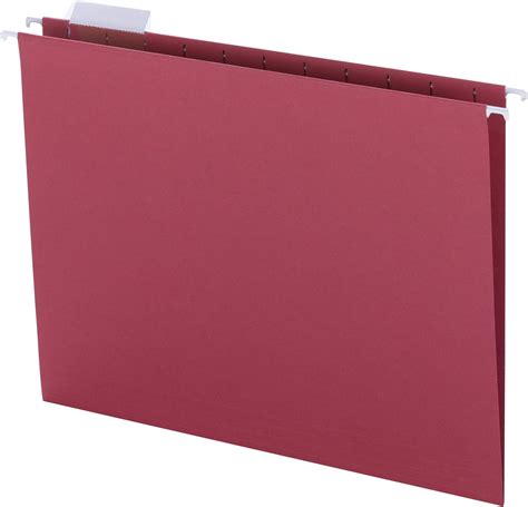 Smead Colored Hanging File Folder With Tab 15 Cut