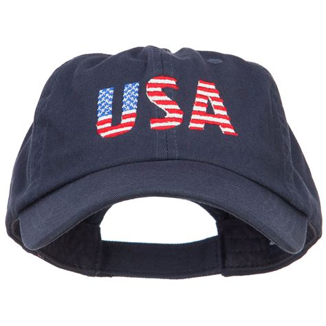 america usa flag embroidered  profile cap foreign country designed
