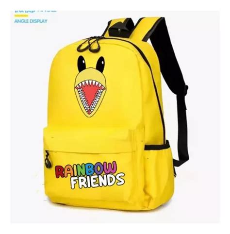 Mochila Escolar De Dibujos Animados Rainbow Friends Cuotas Sin Inter S