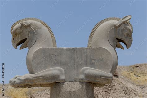 ancient unesco site of Persepolis Stock Photo | Adobe Stock