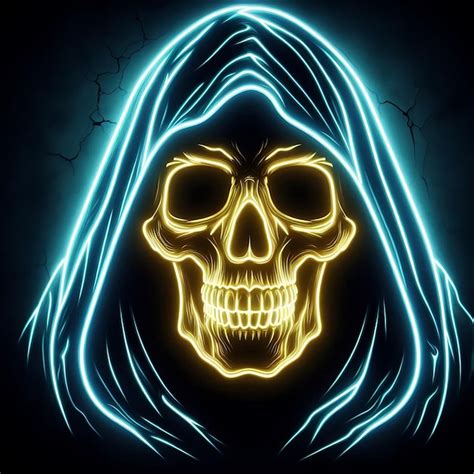 Grim Reaper Skull Ai Generated Premium Ai Generated Image