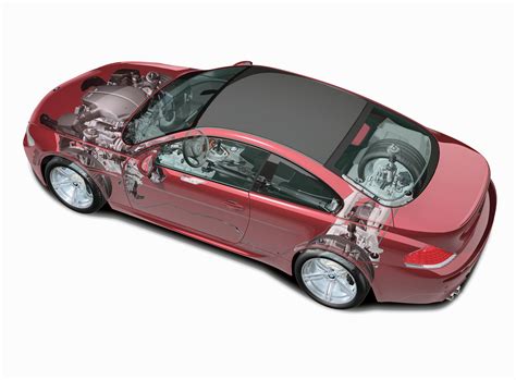 Bmw Series E Coupe Cutaway Drawing In High Quality