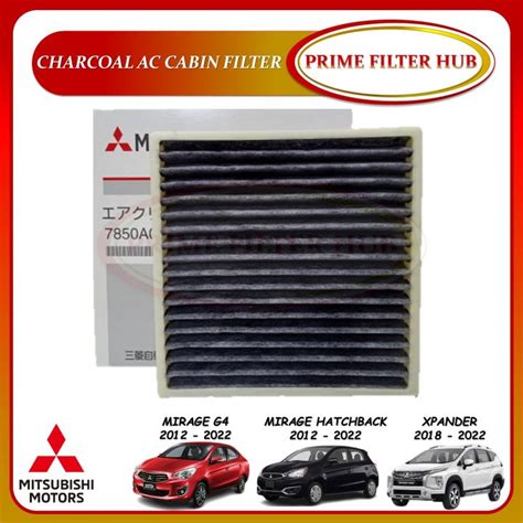 Charcoal AC Cabin Filter For Mitsubishi Mirage G4 HB 2012 2022