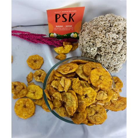 Jual kripik pisang bulat | keripik pisang | kripik pisang | Shopee ...