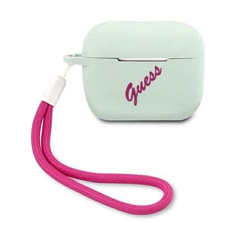 Guess Silicone Vintage Airpods Pro Tok Guacaplsvsbf Fuchsia Vil Gosk K