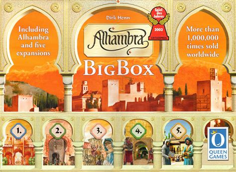 Alhambra Big Box Compare Prices Australia Board Game Oracle