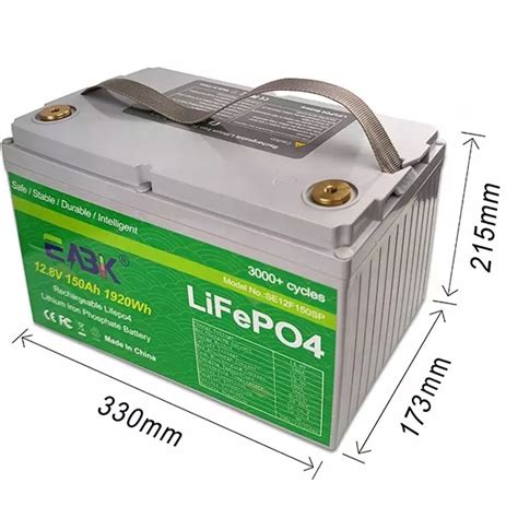 Lifepo4 Bms Lithium Battery Pack 12v 48v 100ah 120ah 150ah 200ah 300ah Lifepo4 Deep Cycle