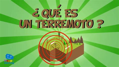 Qué es un terremoto Vídeos Educativos para Niños YouTube