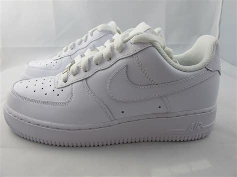 NEW WOMEN'S NIKE AIR FORCE 1 '07 315115-112 WHITE/WHITE | eBay