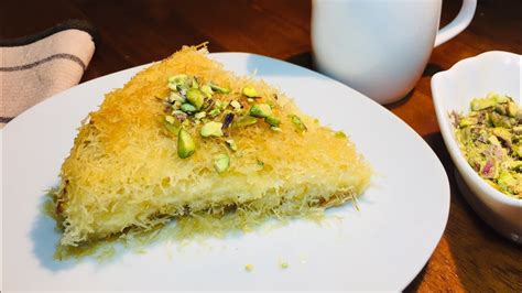 Cream Cheese Kunafa Highly Addictive Middle Eastern Dessert Youtube