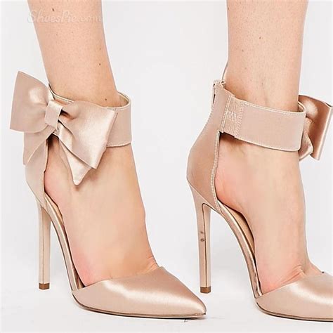 Fashion Bowknot Stiletto Heel Sandals Heels High Heels Me Too Shoes