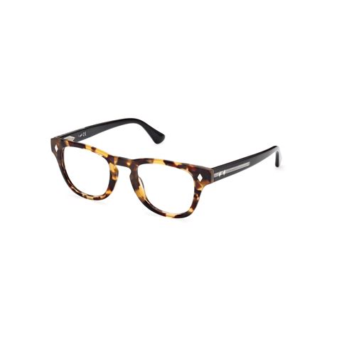 Web We 5384 052 Dark Havana Eyeglasses Unisex