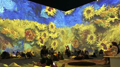 Sunflowers From The Immersive Van Gogh Exhibit YouTube