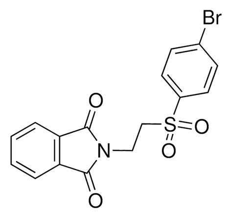 Bromophenyl Sulfonyl Ethyl H Isoindole H Dione