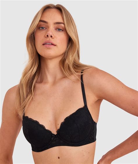 Bras N Things Sally Push Up Bra Black