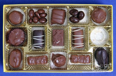 Box Of Chocolates Photograph by Photo Researchers