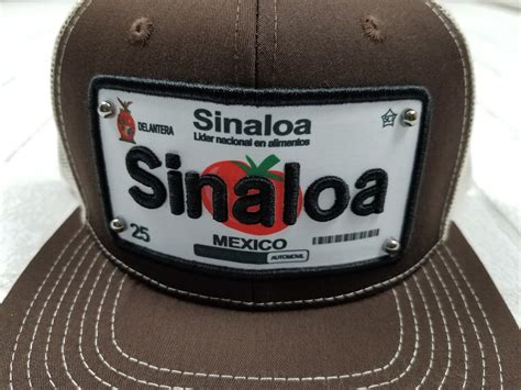 Hat State License Sinaloa Placa Del Estado De Sinaloa Mexico Etsy