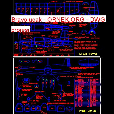 Bravo U Ak Dwg Projesi Autocad Projeler