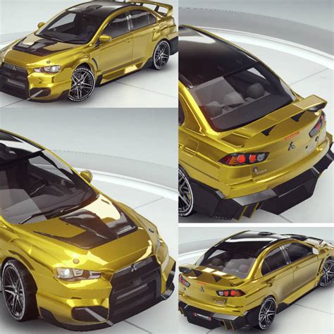 Mitsubishi lancer Evolution by AgentStormhudson on DeviantArt