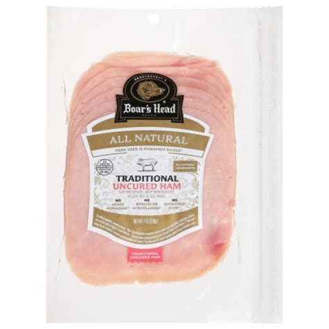 Boar S Head All Natural Traditional Uncured Ham Oz Kroger