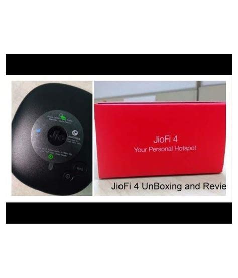 Jiofi Jmr Mbps G Portable Wifi Device Black G Data Cards