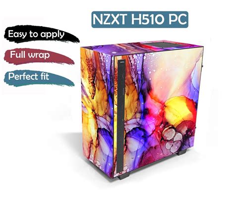 Nzxt H510 Pc Vinyl Decal Full Wrap Skin Custom Computer Case Etsy