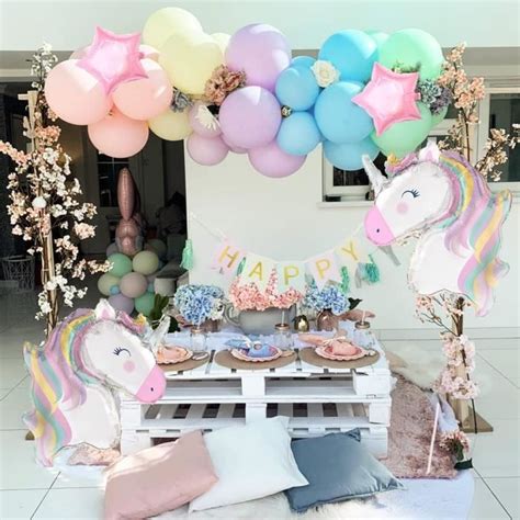 Decoration Anniversaire Licorne Fille Ans D Corations Anniversaire