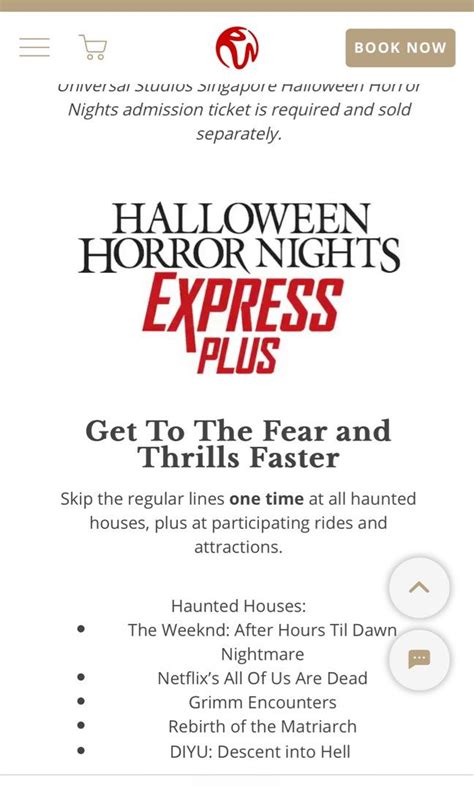 Universal Studios Singapore Halloween Horror Nights Admin