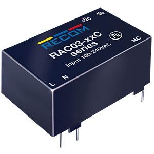 RAC03 12SC AC DC Wandler 80 264 V AC 12 V DC Modul Bei Reichelt