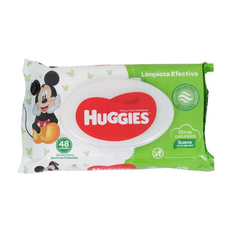 Toallitas Humedas Huggies Limpieza Efectiva 48 Unidades Superboom