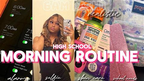 My Realistic 6am High School Morning Routine Chit Chat Grwm Skincare