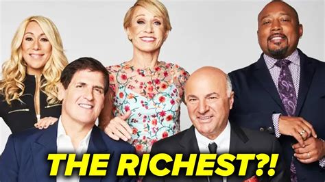 Shark Tank Sharks Net Worth Revealed Who S The Billionaire Youtube