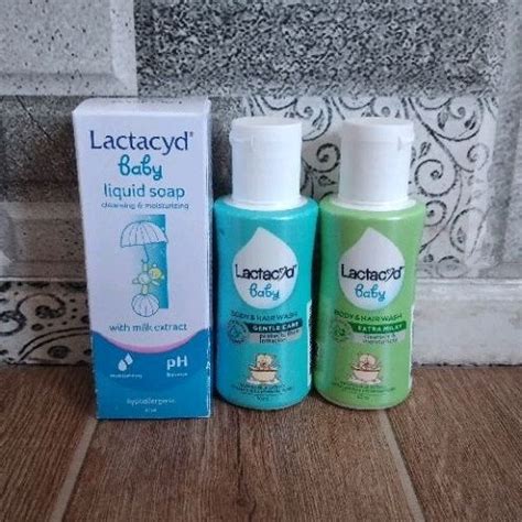 Jual Lactacyd Baby Body Hair Wash 60 Ml Gentle Care Extra Milky Sabun