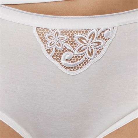 Speidel Lingerie Plus Baumwolle Nena Maxislip Mit Spitze 5er Pack Dessous Insel