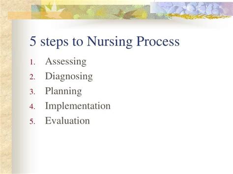 Ppt Nursing Process Powerpoint Presentation Free Download Id866411 Nursing Process