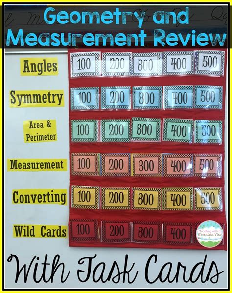 Measurement and Geometry Activities - Teaching with a Mountain View