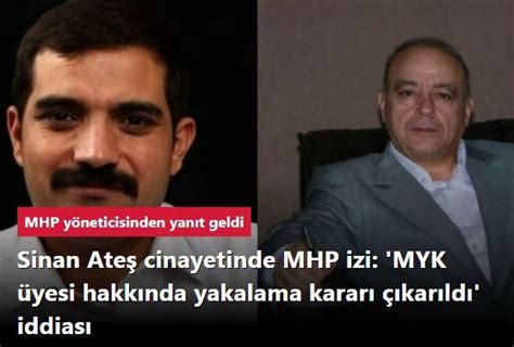 Sinan Ateş cinayetinde MHP izi MYK üyesi hakkında yakalama kararı