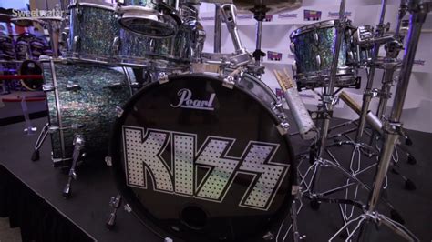 Eric Singer KISS New Pearl Drum Kit Tour YouTube